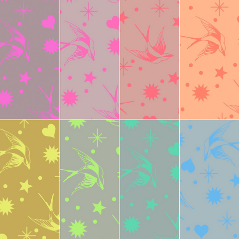 Tula Pink Neon True Colours Fabric