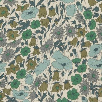 Liberty Tana Lawn CC24 Poppy & Daisy AB - $54 CAD/metre