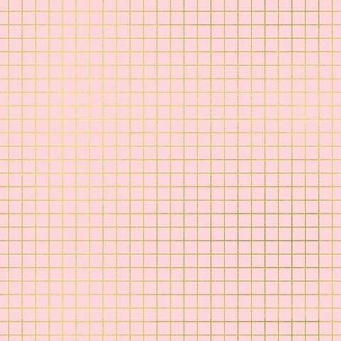 Grid Pink Gold