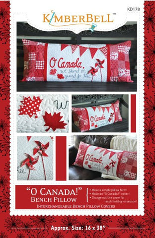 Kimberbell "O Canada" Bench Pillow Pattern