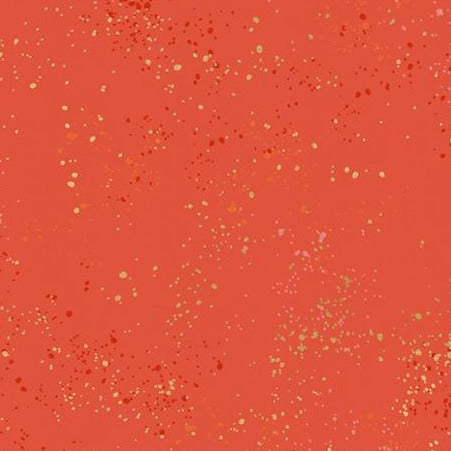 Ruby Star Speckled Fabric