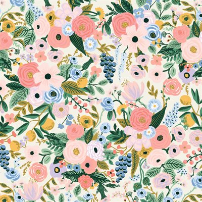 Rifle Paper Co. Orchard Petite Garden Party Ivory  - SALE $15/metre CAD