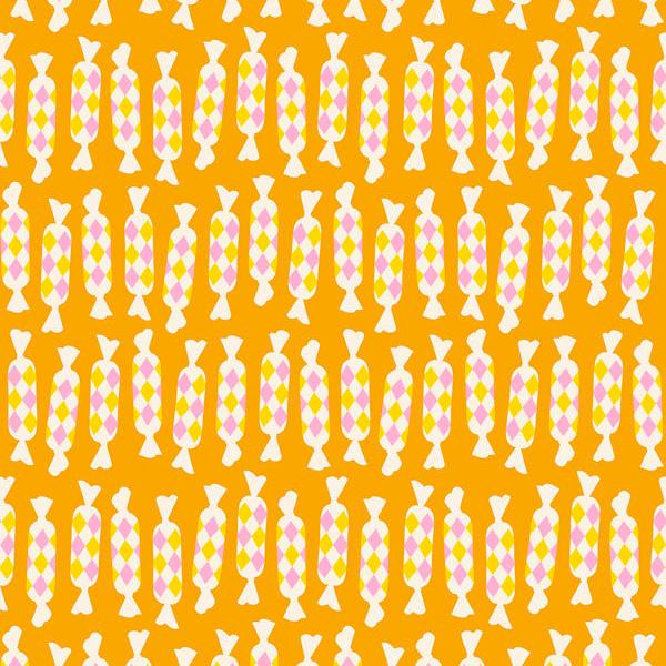 Ruby Star Society Eye Candy Diamond Candies Clementine - SALE 4.5 m (5 yard) Quilt Backing $59 CAD