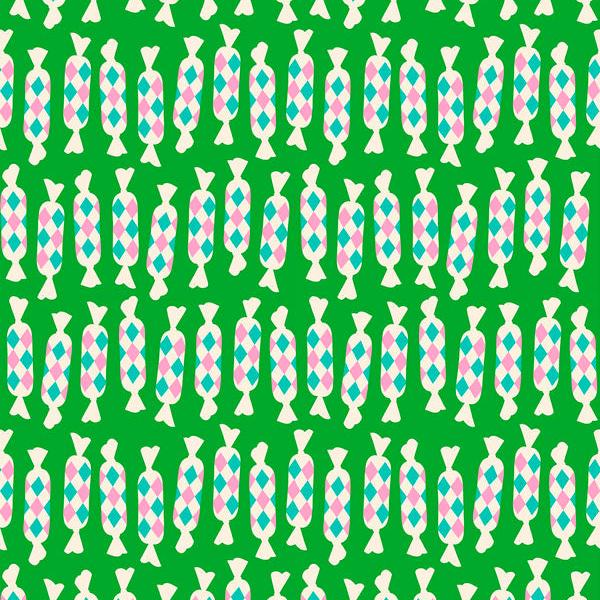 Ruby Star Society Eye Candy Diamond Candies Verdant - SALE 4.5 m (5 yard) Quilt Backing $59 CAD