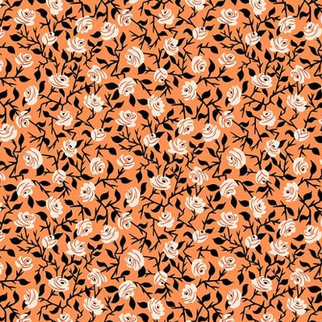 Tiny Frights Ruby Star Fabric