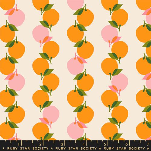 Ruby Star Society Juicy Stacked up Orange - SALE 4.5 m (5 yard) Quilt Backing $59 CAD
