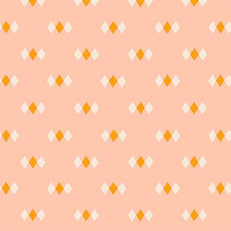 Ruby Star Society Juicy Baby Diamonds Peach - SALE $14/metre CAD