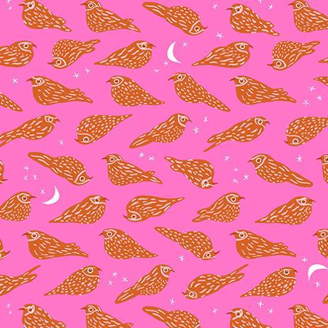 Ruby Star Society Bird is the Word Whippoorwill Lipstick - SALE 4.5 m (5 yard) Quilt Backing $59 CAD