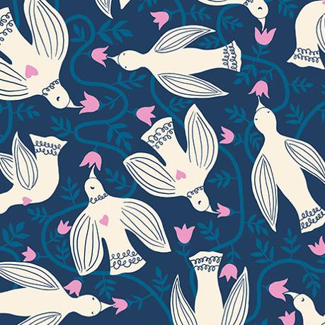 Ruby Star Society Endpaper Fabric Canada