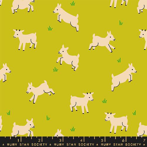 Ruby Star Society Animal Animal Baby Goats Pistachio – End of Bolt $12 CAD