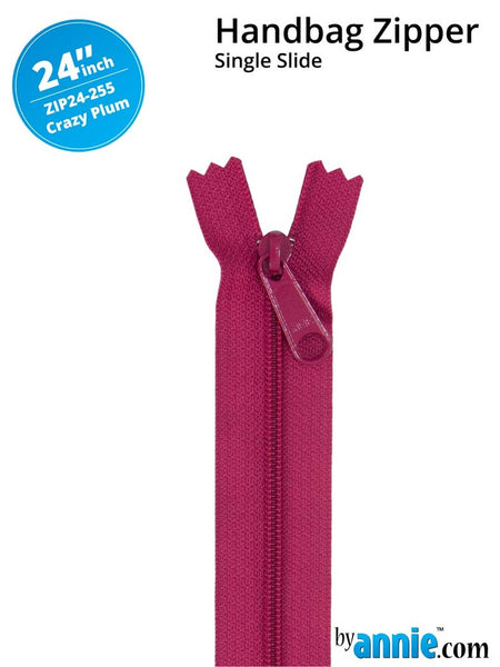 ByAnnie 24" Single Slide Handbag Zipper - $7.80 CAD