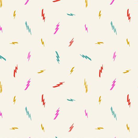 Ruby Star Society Teddy and The Bears Electric Multi - SALE $14/metre CAD