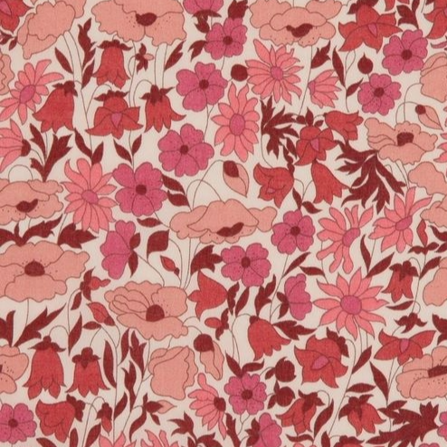 Liberty Tana Lawn CC24 Poppy & Daisy AC - $56 CAD metre