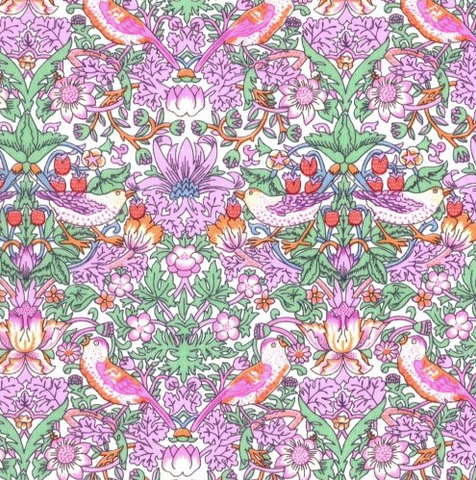 Liberty Tana Lawn Strawberry Thief Summer -  $54 CAD/metre