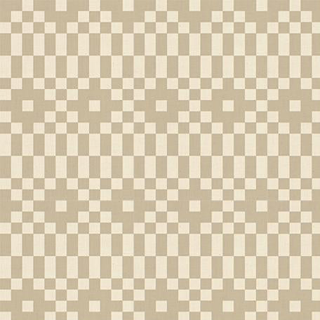 Checkered pattern fabric with a ruler at the bottom