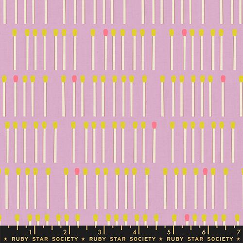 Meet Your Match Wisteria | Ruby Star Society Lofi Linens Fabric