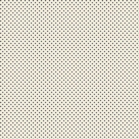 Fabric with small black dots on a white background