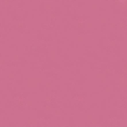 Solid pink fabric swatch with Moda label and ruler at the bottom