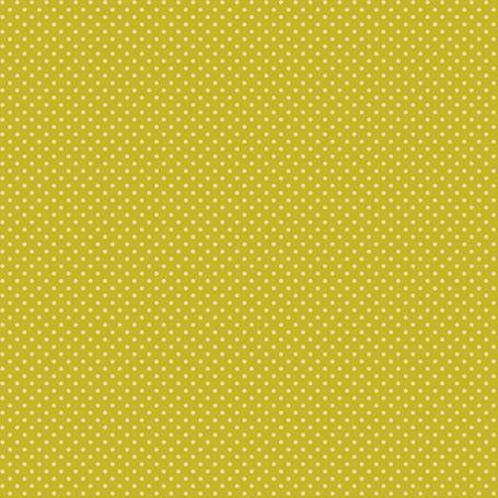 Small light dots on green fabri