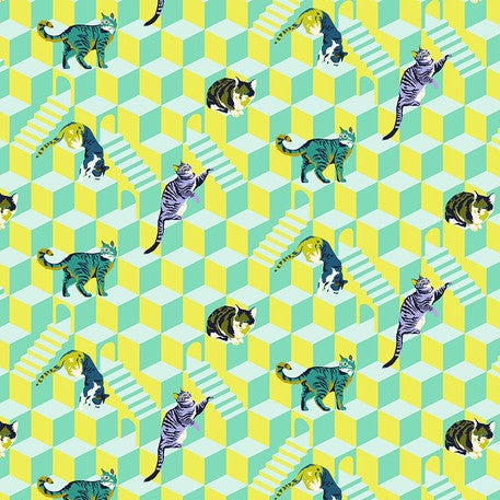 Tula Pink Besties Sitting Pretty Meadow - SALE 4.5 m (5 yard) Quilt Backing $29