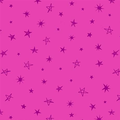 Ruby Star Society Teddy and The Bears Rock Star Light Berry - SALE $14/metre CAD (