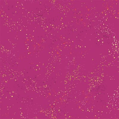 Pink background with gold speckles