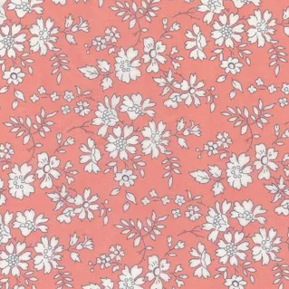 Liberty Tana Lawn Bespoke Capel X Coral - $56 CAD metre