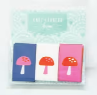 Knot + Thread Design Colourful Mushroom Sew-in Labels - $12 CAD
