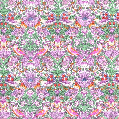 Liberty Strawberry Thief Summer - $52 metre