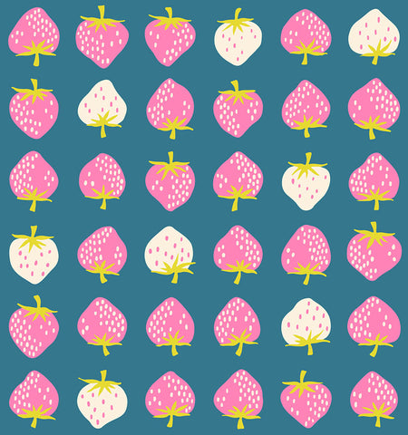 Ruby Star Strawberry Fabric Canada