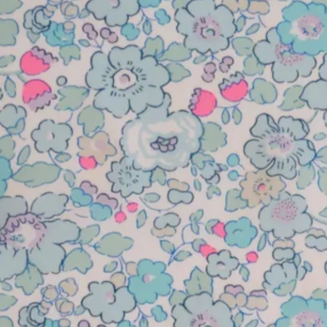 Liberty Tana Lawn Bespoke Betsy Neon Kiss Fabric Canada