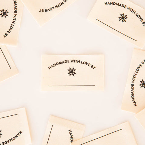 Sarah Hearts Labels - Handmade With Love Write-In Labels
