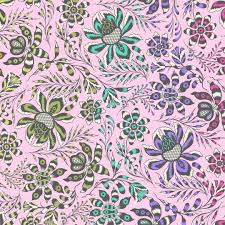 Tula Pink ROAR! Super Wild Vine Blush 108" Wide - SALE 3 yard Quilt Backing $69