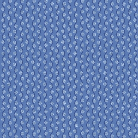 Wavy pattern on a blue background