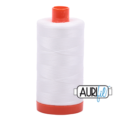 Natural White 50 wt thread | Aurifil | Canada Online Store