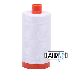 White 50 wt thread | Aurifil | Canada Online Store