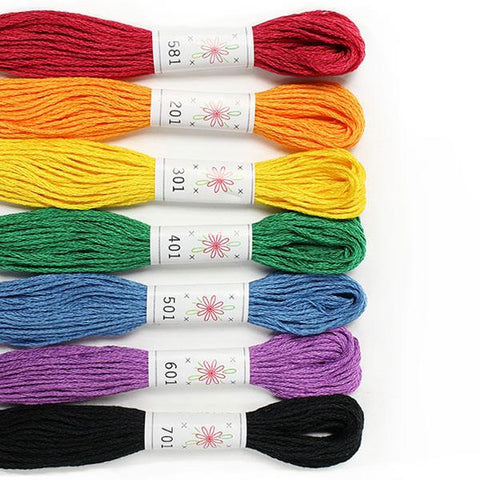 Rainbow Embroidery Floss Pack by Sublime Stitching