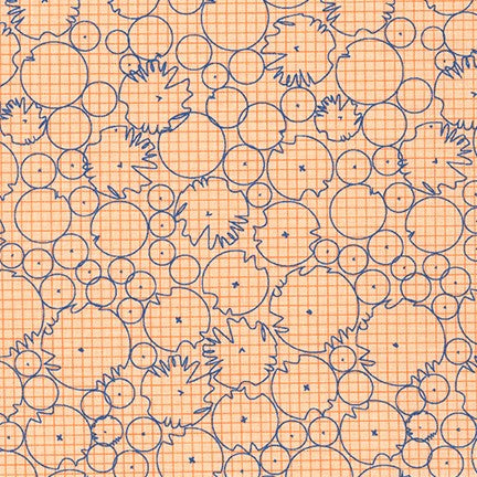 Water Lilies in Cantaloupe