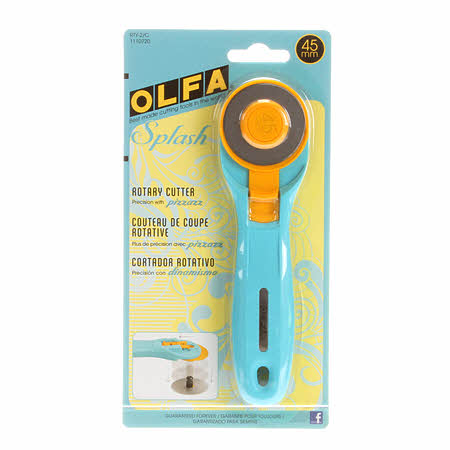 Olfa Splash Handle Rotary Cutter Aqua